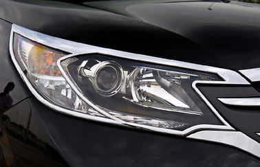 چین فریم چراغ های جلو ABS کروم برای هوندا CR-V 2012 تامین کننده