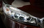 بیزل های چراغ های جلو و قاب چراغ های عقب از پلاستیک ABS کروم برای Kia All New Sorento 2015 تامین کننده