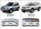 صفحه های حفاظتی پلاستیکی برای ماشین باپر برای 2008 2012 Nissan X-TRAIL ((ROGUE)) تامین کننده